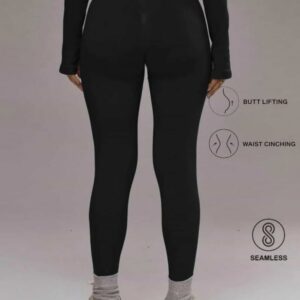 Дамски дълъг клин Musera – high waist стягащ силует