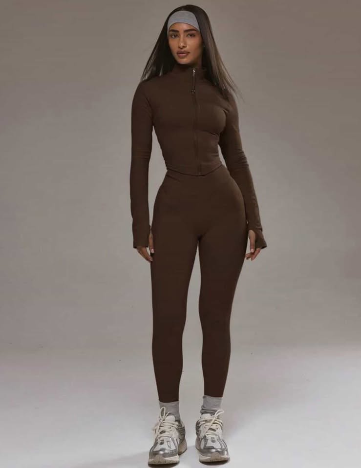 Дамски дълъг клин Musera – high waist стягащ силует - Image 6
