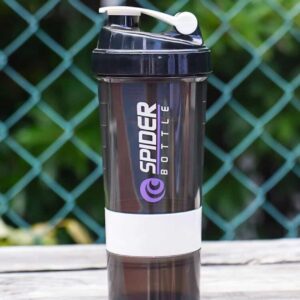 Спортна шейкър бутилка (500 ml) с мрежа за смесване